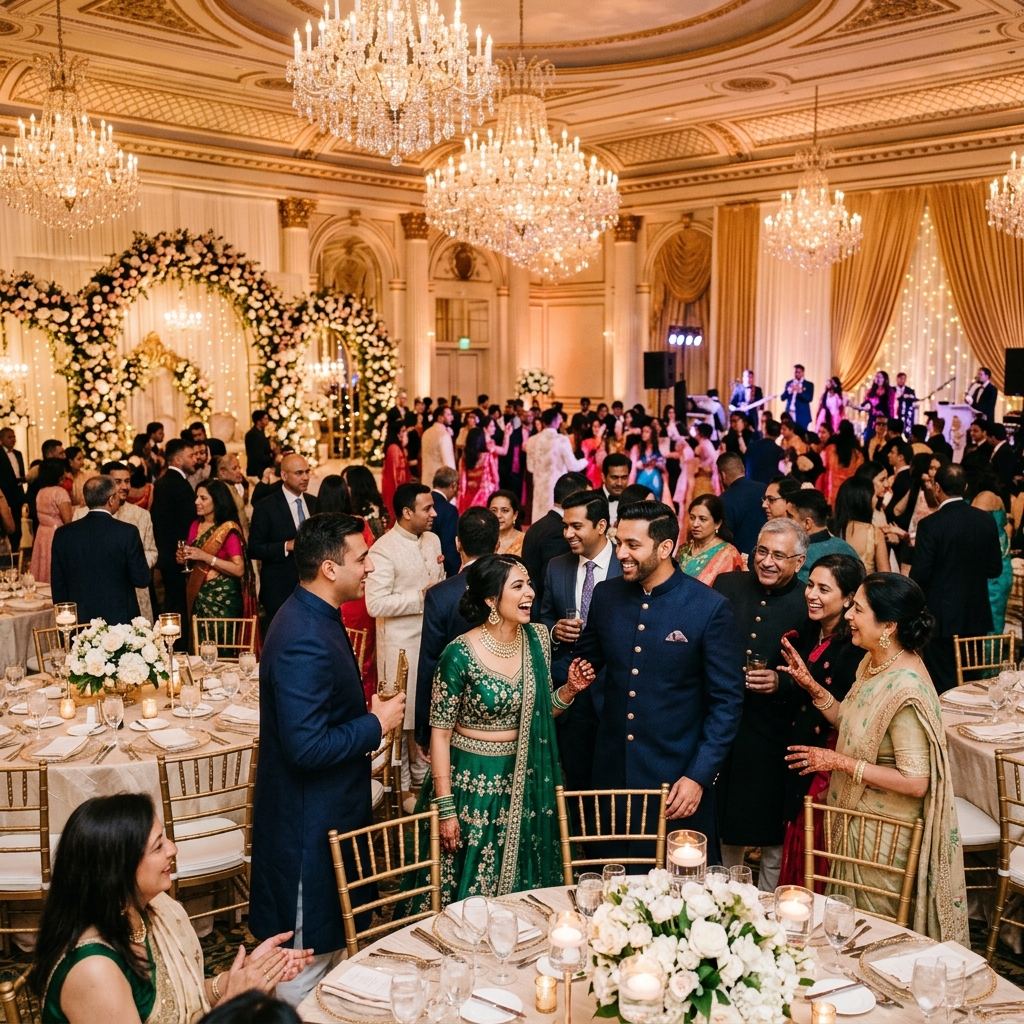Lively Wedding Reception